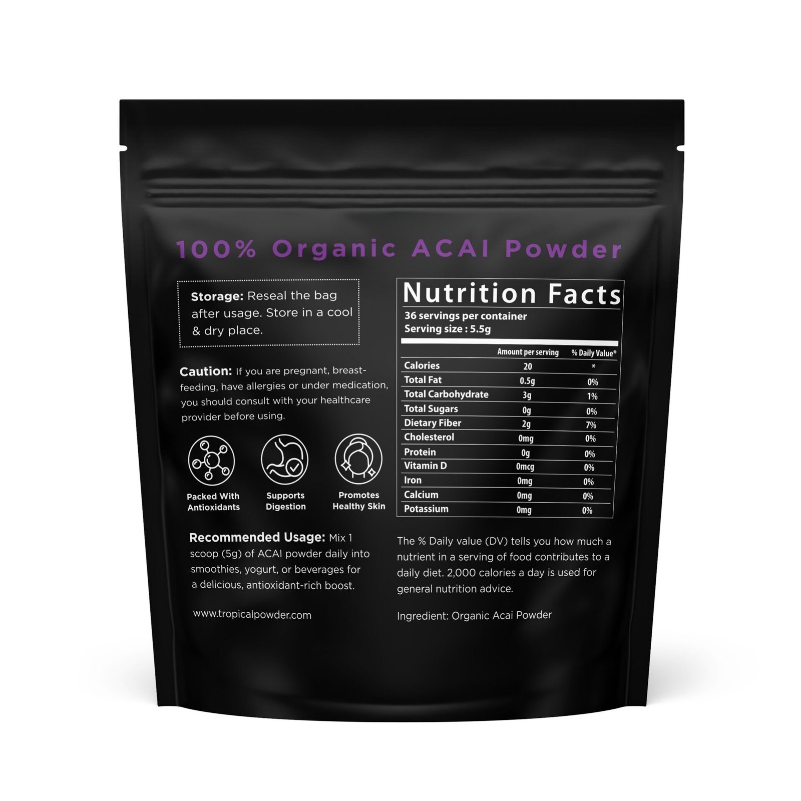 Organic Acai Info